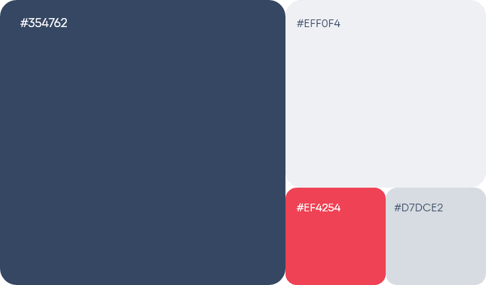 Polixis portfolio website colors