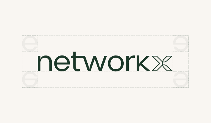 Concept Portfolio networkx logo clearspace