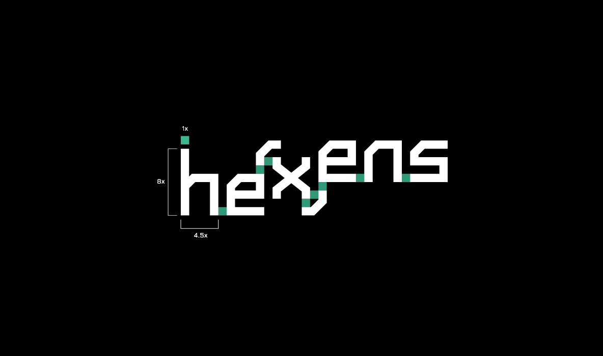 Concept Portfolio hexens branding logo construction