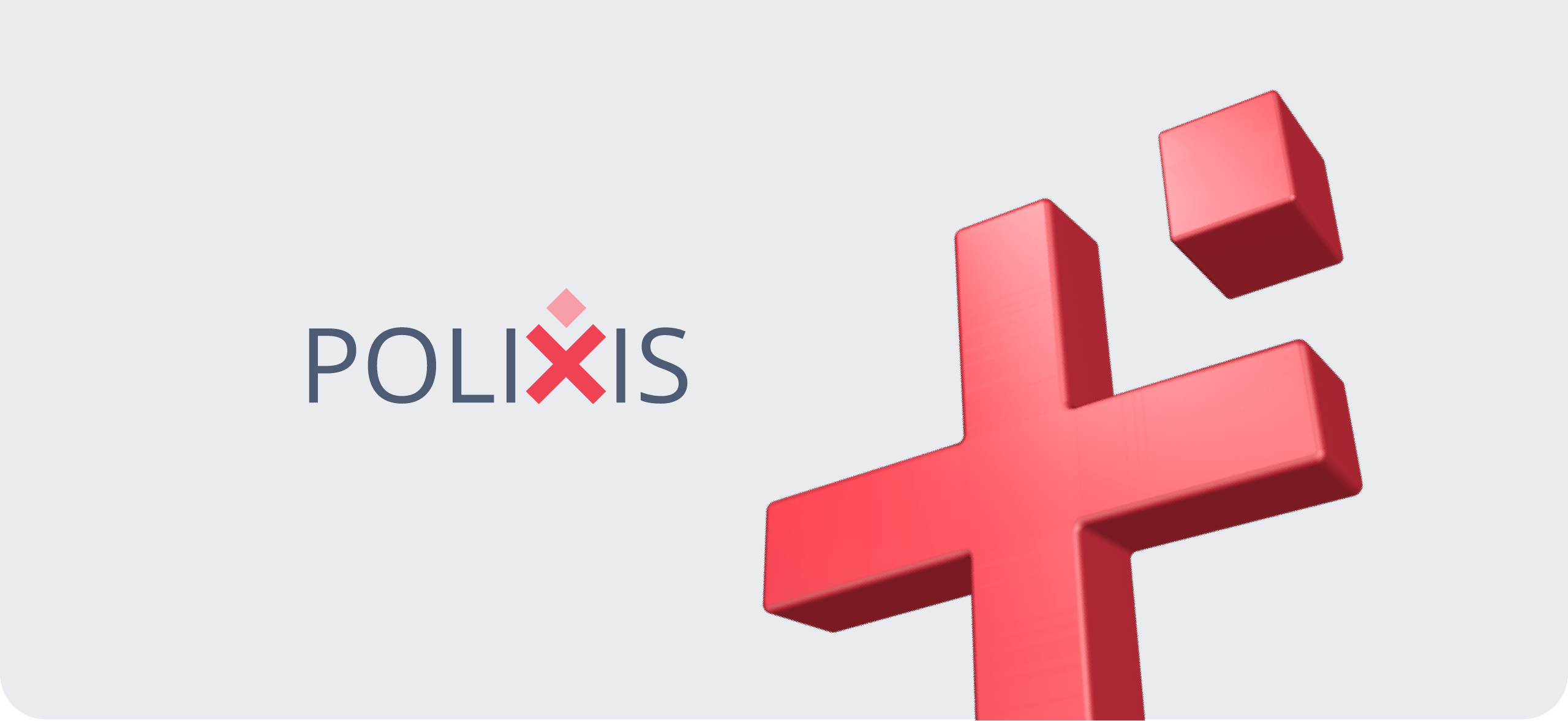 Polixis portfolio website cover